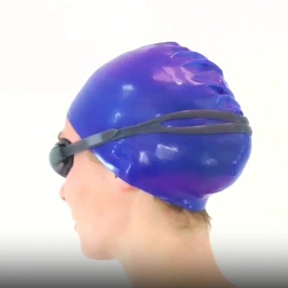 TYR Corrective Optical Swim Goggles -3.50 Smoke Lens Durafit Adjustable Unisex - Picture 4 of 9